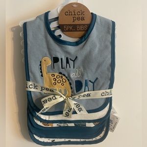 🦄 NWT 5 pack Dinosaur Bib